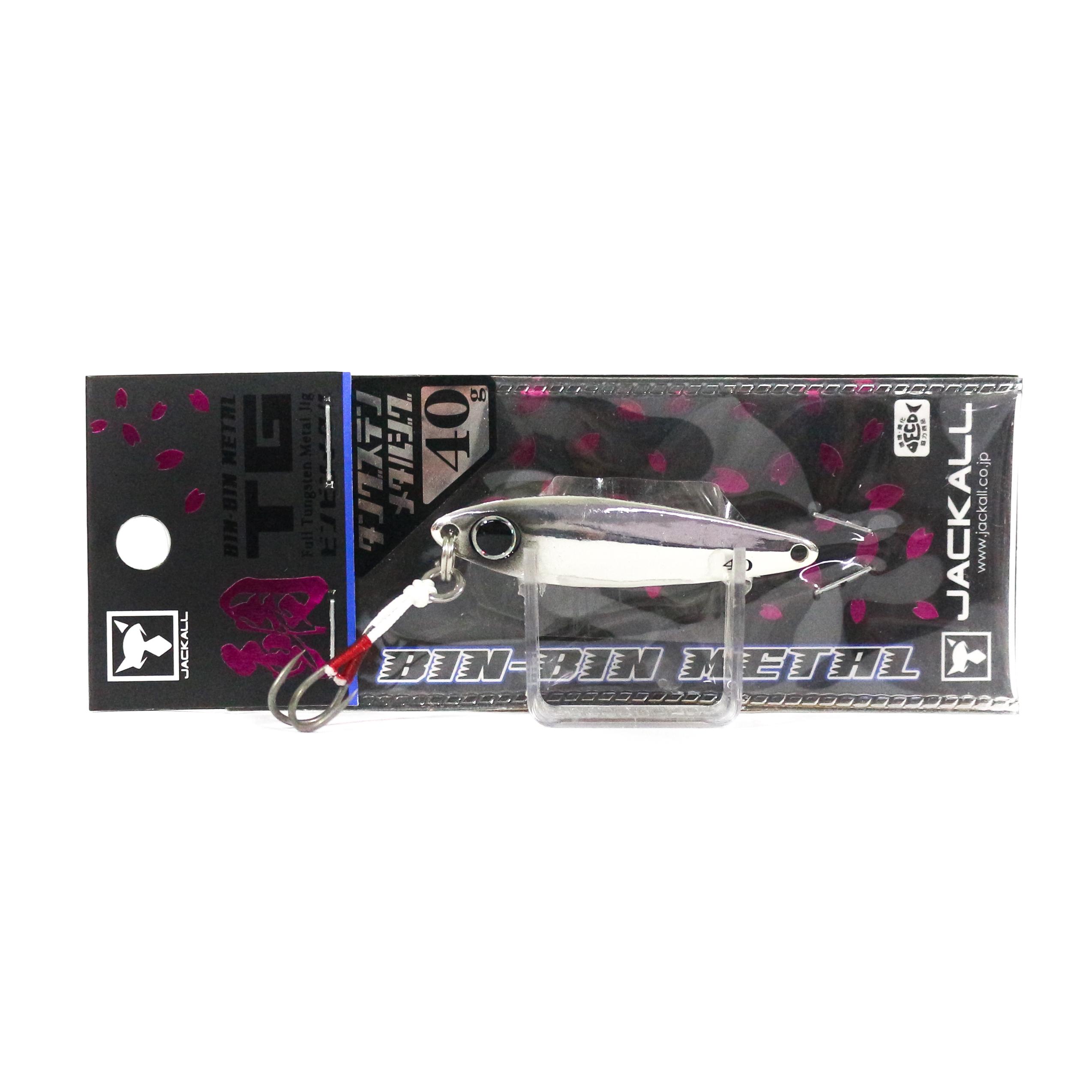 

Jackall Metal Jig Bin Bin TG Tungsten 40 грамм Ширасу (4497)