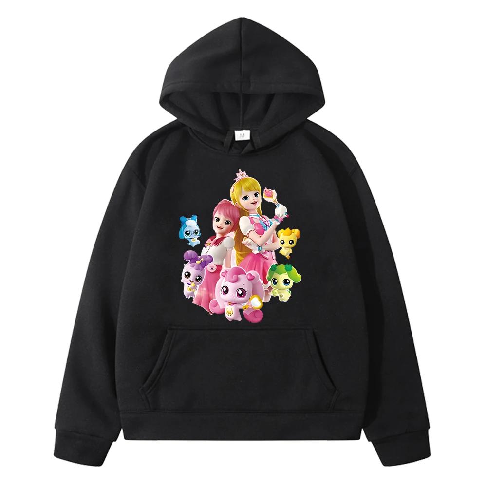 Teenie Ping Hoodies Fleece Sweatshirt Kids Clothes Girls Anime Hoodie Y2k Sudadera Boys Autumn Pullover Jacket Children Clothing
