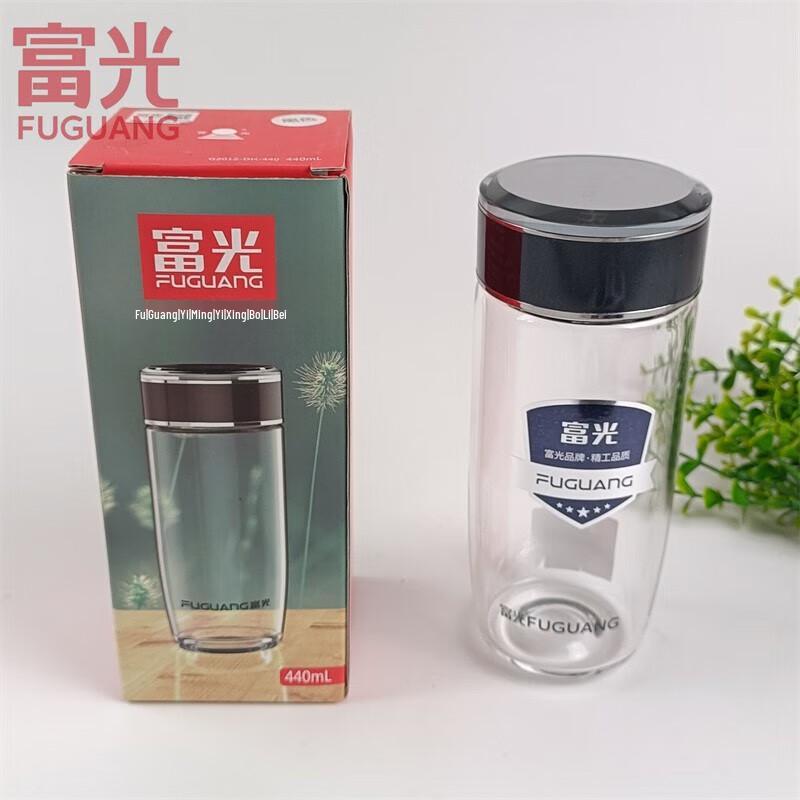 FUGUANG Portable Single-Layer Glass Cup