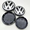 4pcs 56mm 65mm Car Emblem Wheel Hub Center Hubcap Cover for VW Golf Jetta Polo Passat Touran CC 3B7601171 1J0601171