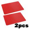 Non-Stick Silicone Baking Mat 16*11in Pyramid Cooking Mat BPA Free Pan For Baking Microwave Oven  Easy Cleanup Roast Chicken Mat