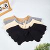 Detachable Fake Collar Hollow Knitted Shawl Collar Accessory New Drawstring Sweater Collar  Winter