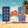 Seafood Cute CARTOON Towel Beach Quick Dry Soft Pool Towels Gift for Travel Gym Shower Camping Sports