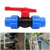 PE Pipe Ball Valve Fitting with External Thread Interchangeable Handle High Pressure Resistance 20mm/25mm/32mm