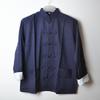 2026 Summer Men's Chinese Style Stand Collar Linen Shirt, Pan Kou Design, Available In 6 Colors