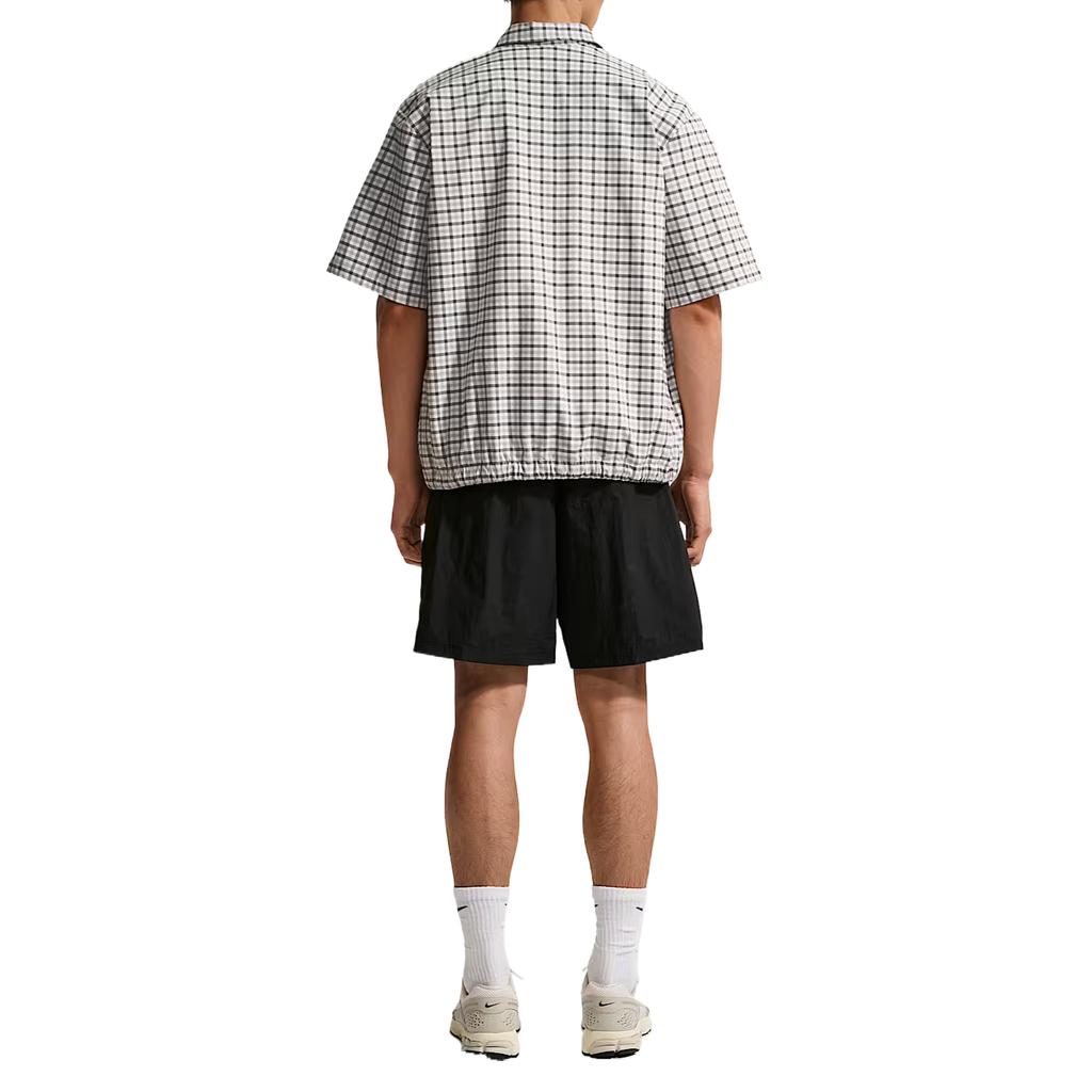 Nike Sportswear Club Plaid Drop Shoulder Casual Comfortable Shirt Men shirts IR7577-009