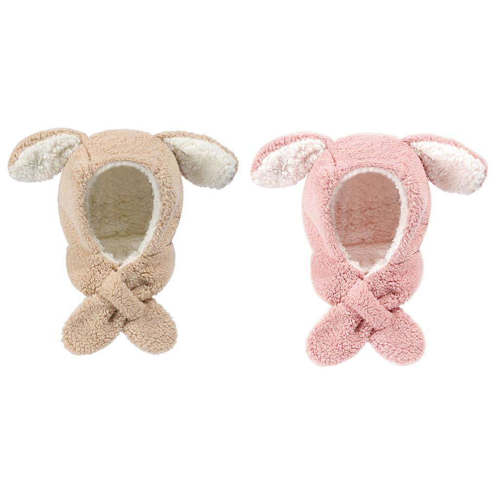 Children Hat Skin-Touch Novelty Cold Resistant Winter Kids Accessories Hat School Travel Baby Caps Cartoon Scarf Warmer