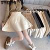 Autumn/Winter Short Skirt Knitted Half Length Skirt High Waist A-line Umbrella Skirt