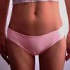 Sexy dámská ledová hedvábná tanga bezešvé spodní prádlo bikiny spodní prádlo