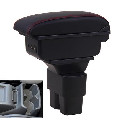 Für Nissan NV200 Evalia Auto Armlehne Box Central Store Inhalt Zubehör Innendetails PU Leder USB Lade 2011-2019 Aschenbecher