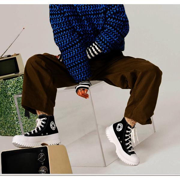 Converse High Top Canvas Sneakers Black A00870c