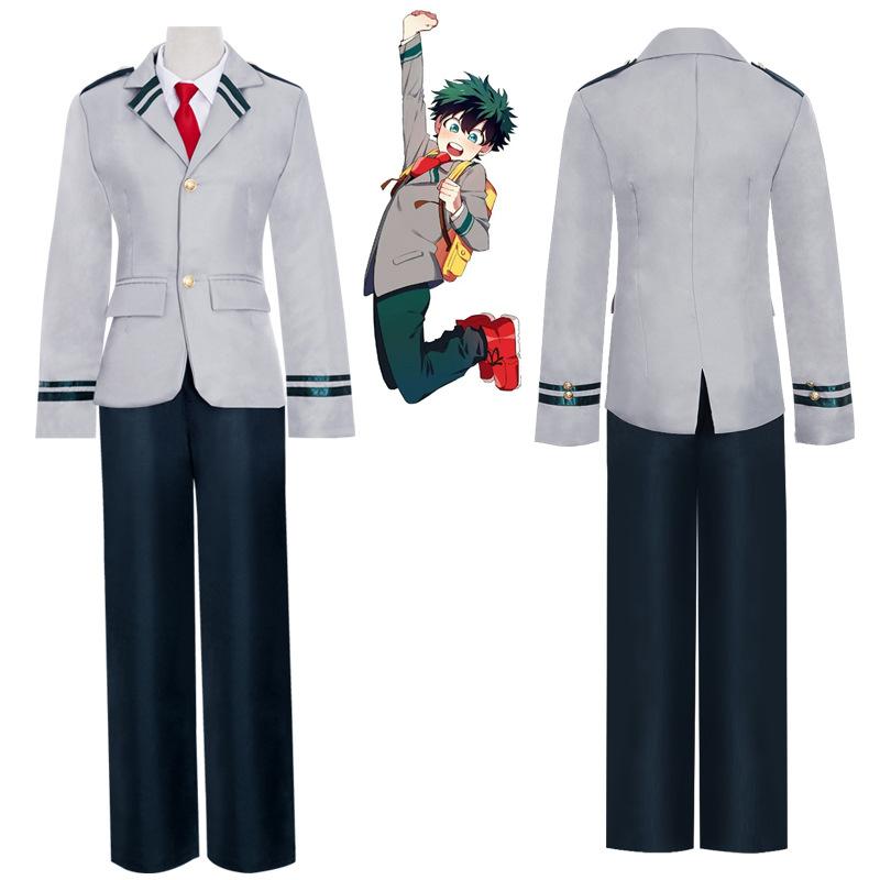 My hero academy cosplay uniform, Green Valley Yujiu cos school uniform cos uniform