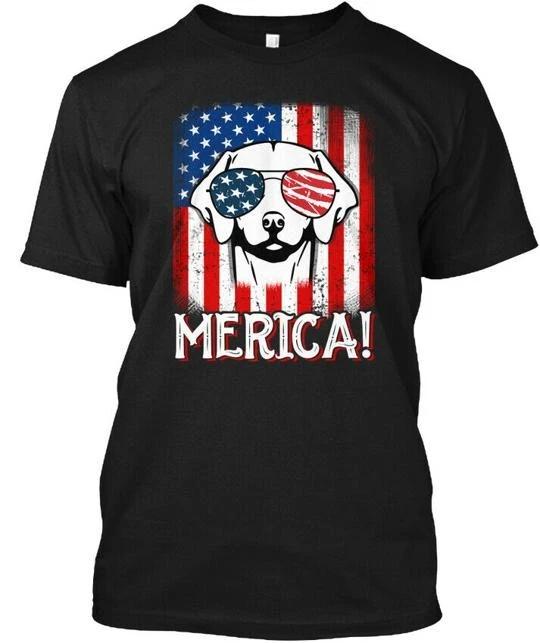 

Rhodesian Ridgeback America Flag Glasses T shirt Made in the USA Size S to 5XL 2XL