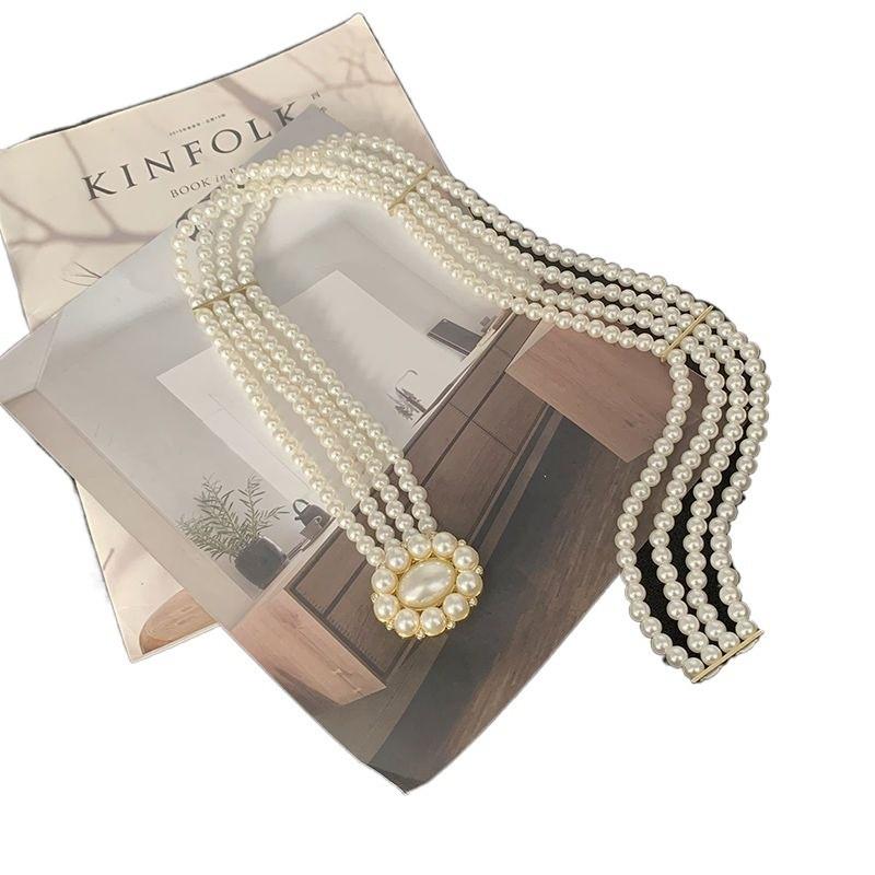 Pearl Beautiful Waistband For Women Summer Fashion Essential Versatile And Elegant