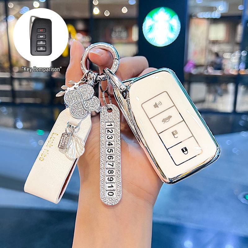 Schutzhülle für Lexus ES/RX/NX/UX/LC/LS/LX/GX Autoschlüssel, Unisex-Design