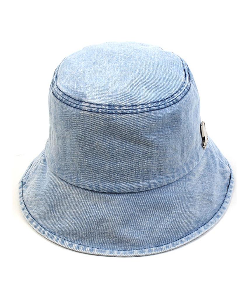 Washing Light Denim Bucket Hat