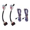 Reliable Waterproof 8 Pin To 22 Pin Conversion Cable Wiring Harness Adapter Suitable for F150 Trailer Mirrors Connection