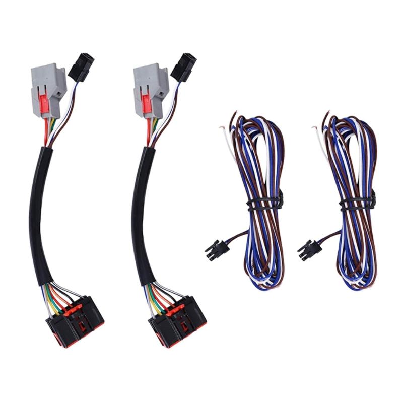 

Reliable Waterproof 8 Pin to 22 Pin Conversion Cable Wiring Harness Adapter Suitable for F150 Trailer Mirrors Connection 1