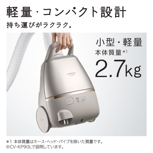 Paper Pack Type Cleaner Karupak Hitachi CV-KP90L-N