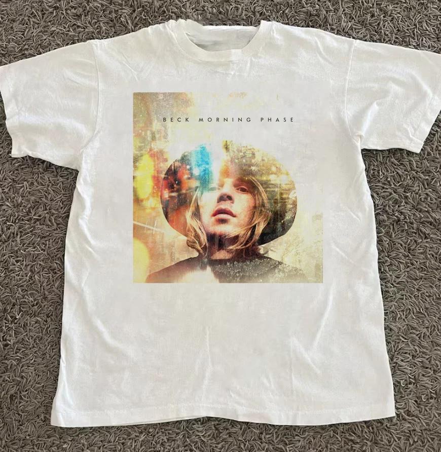 Beck Singer Beck Band Morning Phase Album T Shirt Full Size S-5XL Unisex T-Shirt L