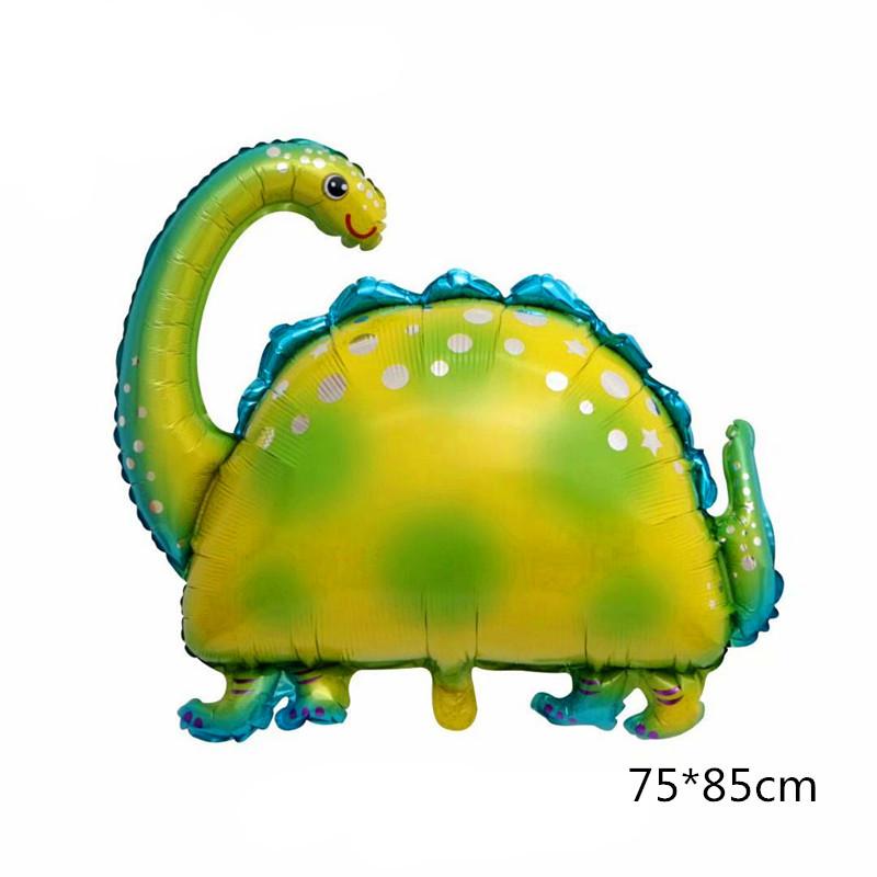5pcs Dinosaur Aluminum Film Balloon, Triceratops Tyrannosaurus Rex Dinosaur Theme Party Decorative Balloon