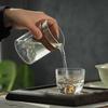 Transparent Glass Tea Maker Mountain Shape Tea Pitcher Portable Fair Cup  Kitchen