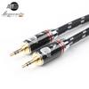JIB Hi-Fi Audio Cable 3.5mm Male to Male AUX/TRS Cable, Durable Gold-Plated Plugs for Headphones/Speakers/Car/PC/Home Theater/Smartphones, 2m