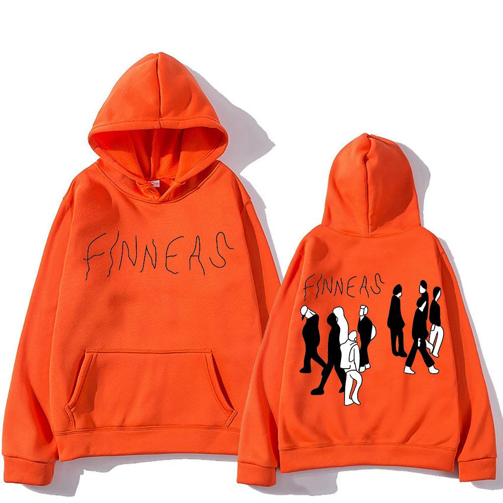 Sudaderas Con Capucha Hoodie FINNEAS Back Printing Comfortable Sweatshirt Funko Pop Gothic Clothing Moletom Punk Hoody