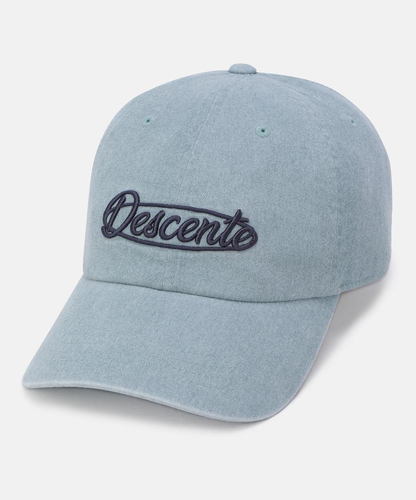 DESCENTE Classic Wording Ball Cap Sky Blue Sr123Ucp1G