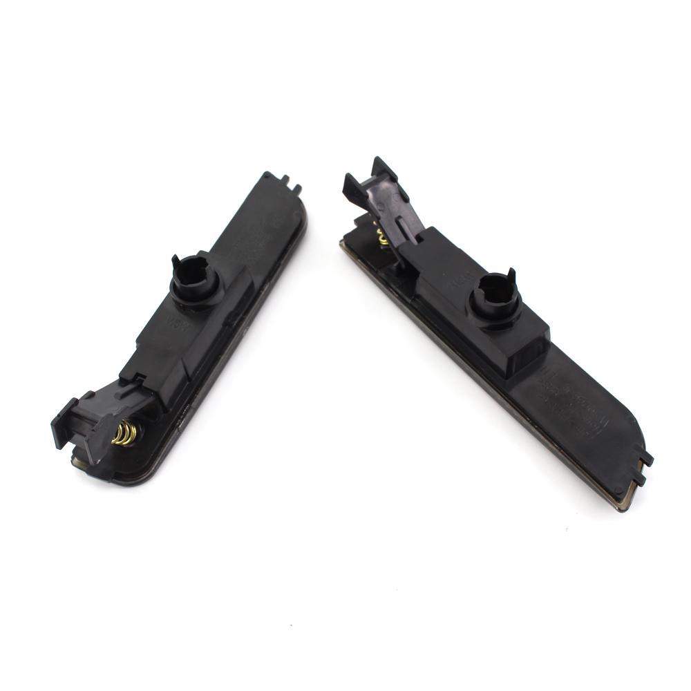 1 Pair Car Front Bumper Side Marker Light Turn Signal Lamp Yellow/White/Smoke Lens For Volkswagen Passat B5.5 01-05 3B0945071