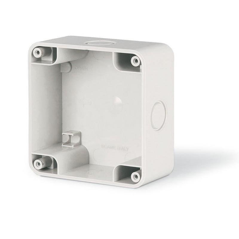 Surface-mounted box, 1 module, M95, IP66, gray, PROTECTA
