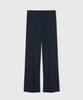 TAILLE Rialto Split Hem Trousers Dark Navy