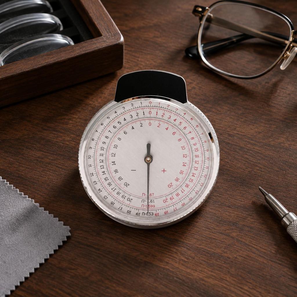 Ophthalmic Gauge Easy-to-Read Face Lens Meter for Opticians