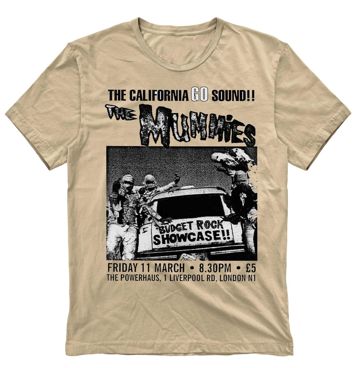 the Mummies California Tour Gift For Fans to 5XL Sand T-shirt S