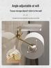 Acrylic Tissue Holder: Punch-Free Wall-Mounted Bathroom Paper Dispenser