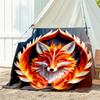 1pc animal blanket, all season lightweight home office outdoor nap multifunctional blanket