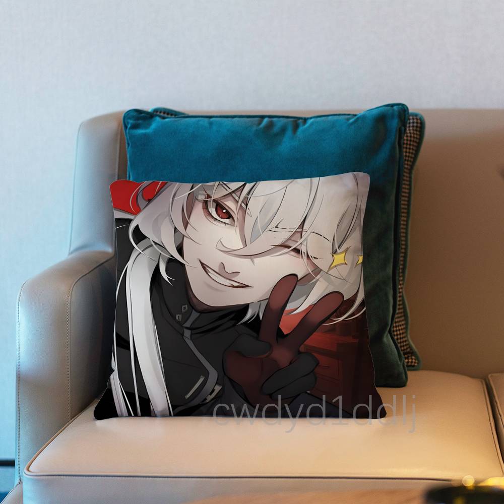 Casper A Date With Death Pillow Case Short Plush Sofa Decorative Gift Home Doublesided Printing Cushio