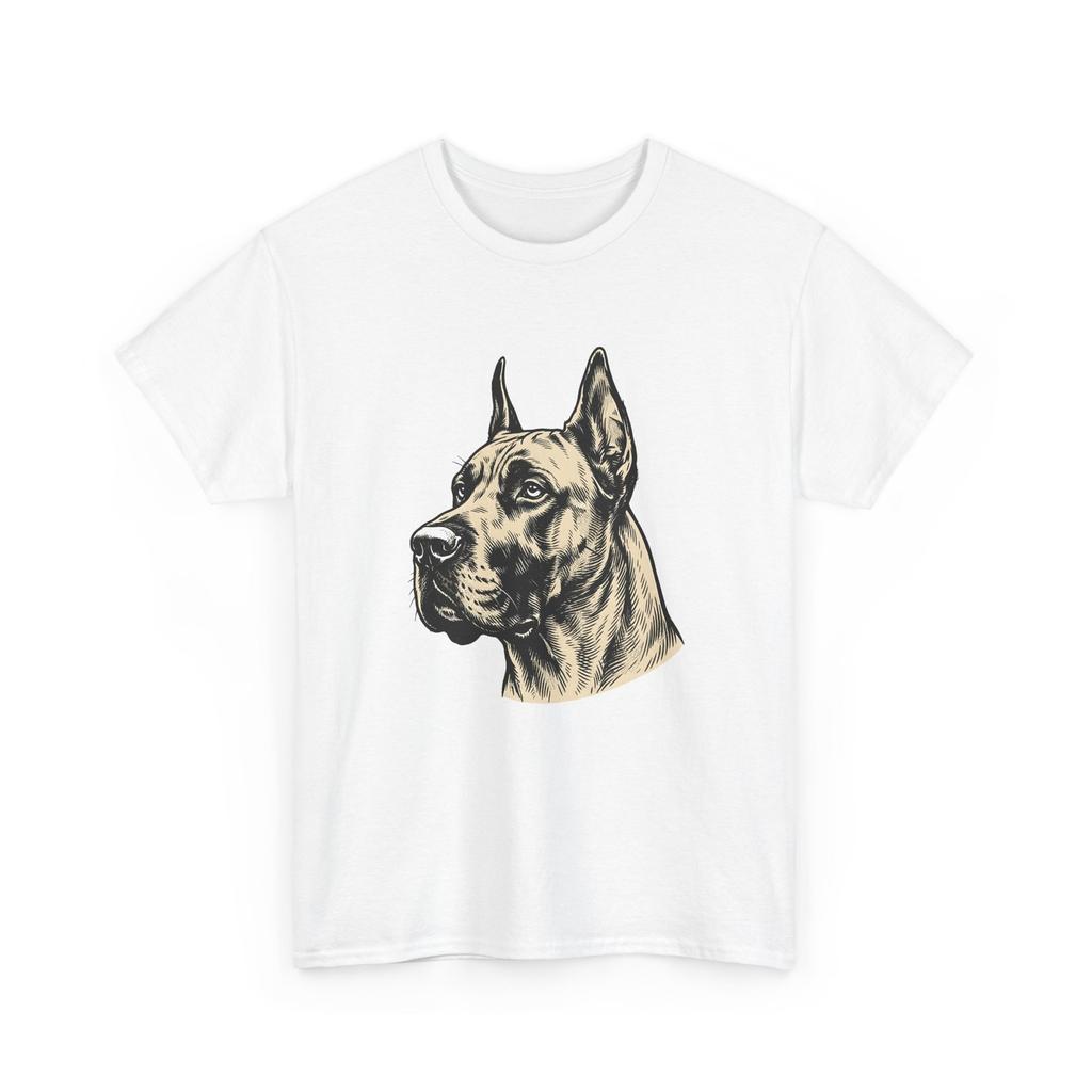 Dane Dog Shirt Dog Animals Gift Women Line Drawing Tee Great Dane T-Shirt Dog