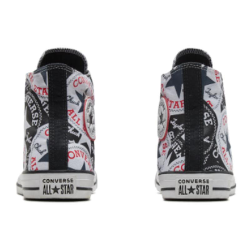 Converse All Star Vintage Comfort High Top Espadrilles Unisex Black, White and Red