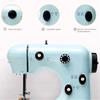 100-220V 6W 12 Stitches Tailor 2 Speed Foot Pedal Desktop Electric Sewing Machine Mini Portable Household Sewing Machine