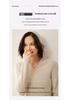 Women's Pure Wool Pointelle Hooded V-Neck Sweatshirt, Casual Loose Knit Sweater