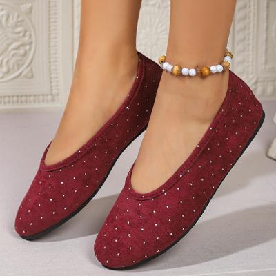 Mocassins plats pour femmes Bureau Chaussures de ballet à enfiler Décontracté Confortable Mocassins Légers Sneakers de marche d'extérieur Femmes Zapatos De Mujer