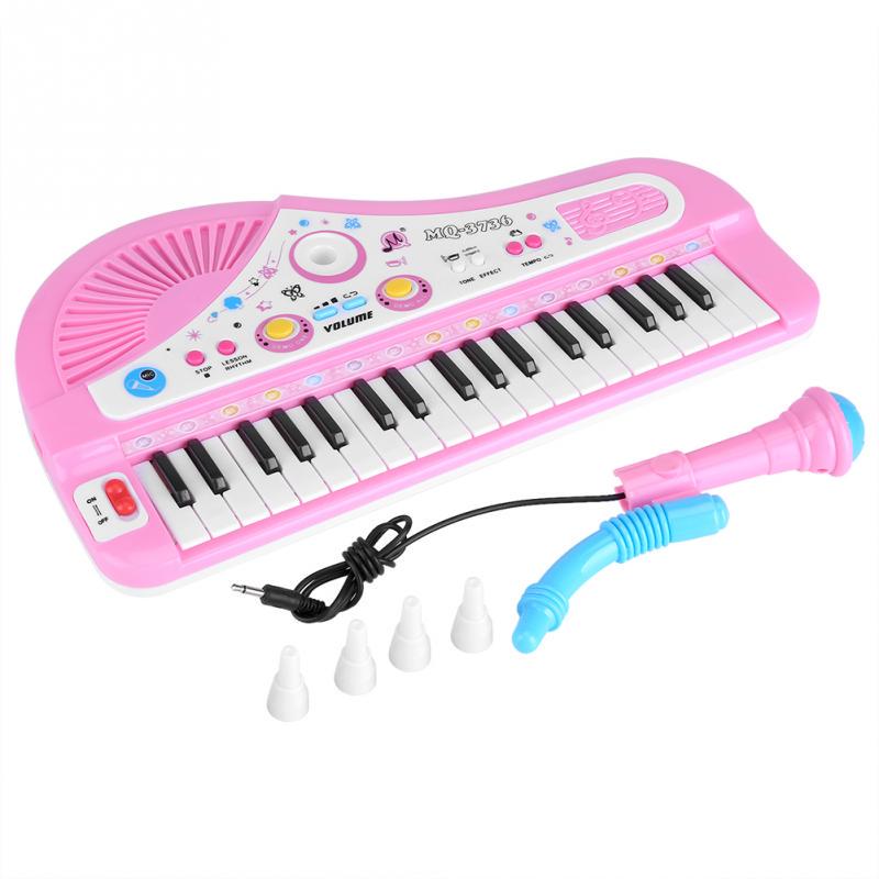 22 Keys Piano Electone Mini Electronic Keyboard Musical Toy With Microphone