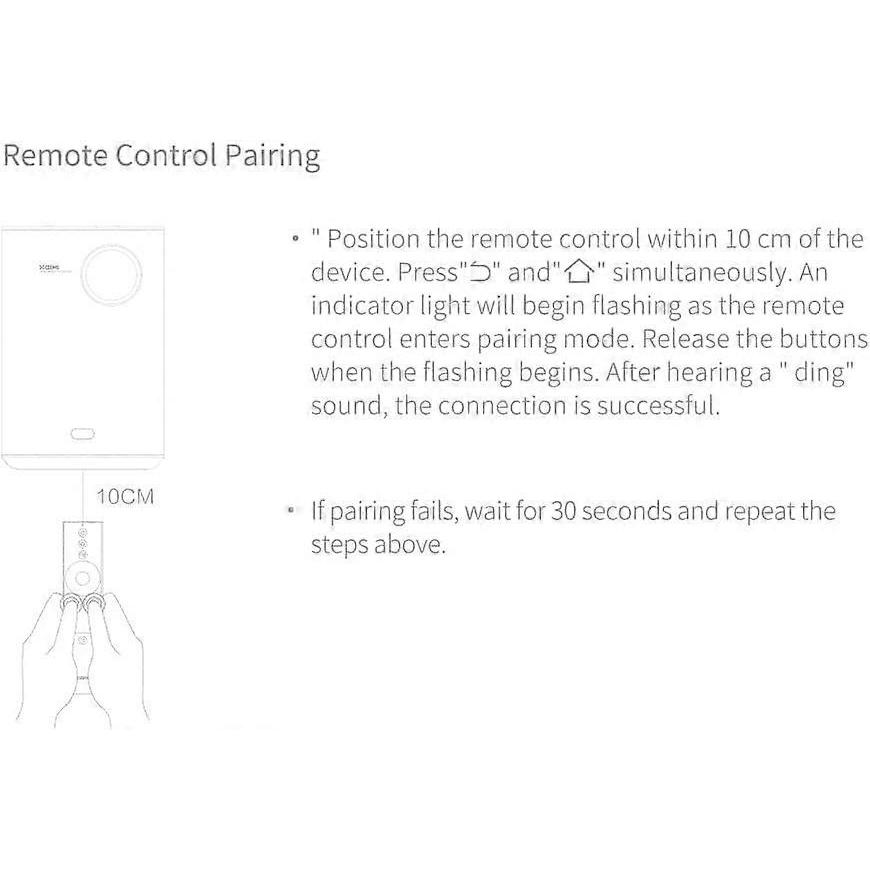 Replacement Remote Control for XGIMI Halo/Halo+/Elfin/Mogo Pro
