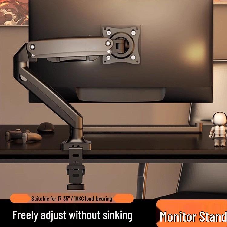 VESA Lifting Monitor Stand: Inverted Cantilever Arm for Desktop Displays