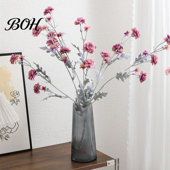 Long Lasting Faux Plants Artificial Camellia Flowers, Realistic Fake Silk Flowers Bendable Flower Stems for Home Vase Floral Arrangement Table