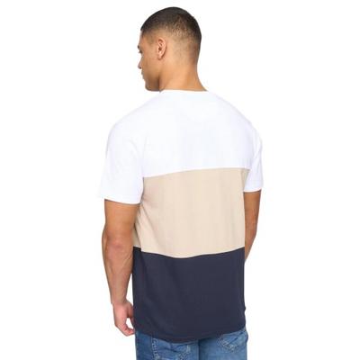 Henleys Mens Henpanel Color Block Cotton T-Shirt