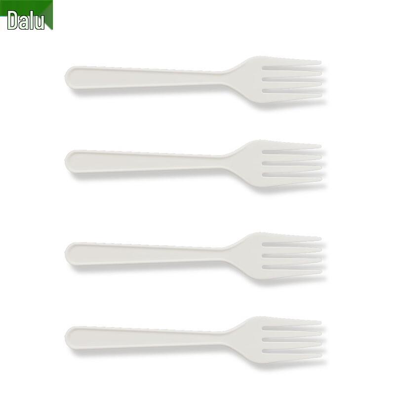 5-inch Biodegradable Corn Starch Disposable Forks