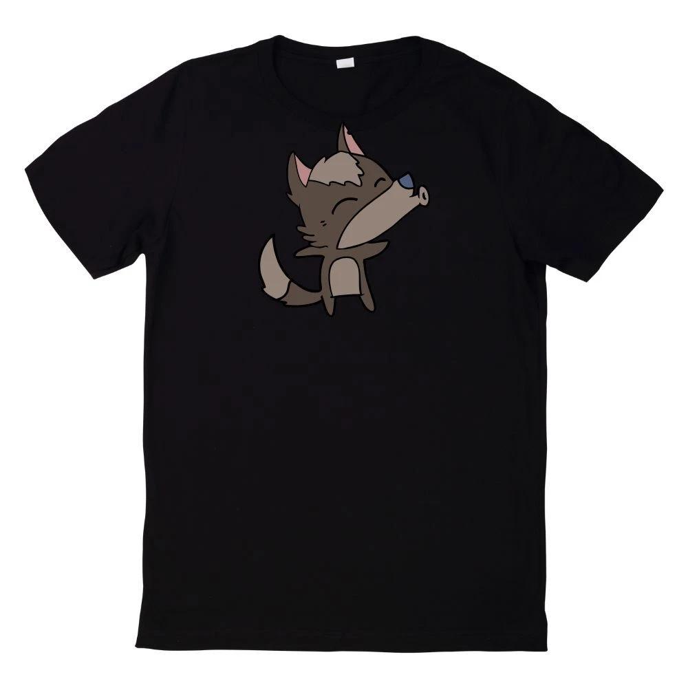 T-Shirt Kleiner Wolf Heult Vollmond An XXL