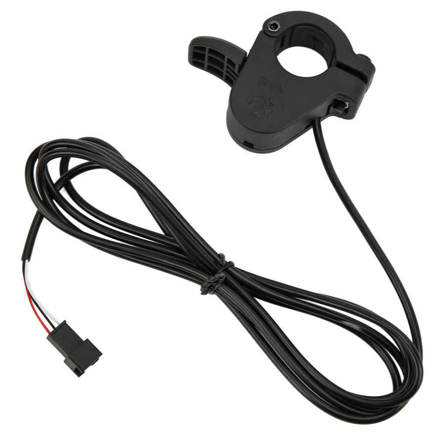 Electric Bike Scooter Thumb Throttle Bike 300X Speed Regulater Accelerator Conversion Part with Waterproof/Common Connector Throttles 2